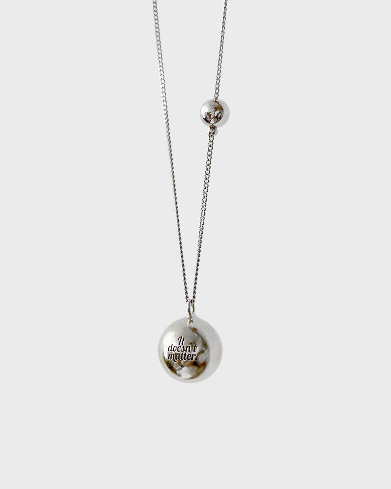 it doesn't matter.（イットダズントマッター）の「Pool necklace (Silver) （Accessories）」