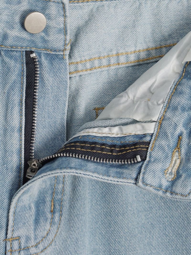 Foil Carpenter Bermuda Denim Pants 2C