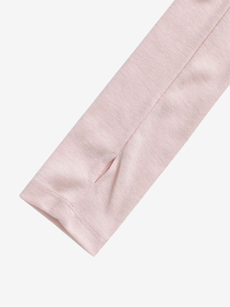 Shirring scarf tshirt (Pink)
