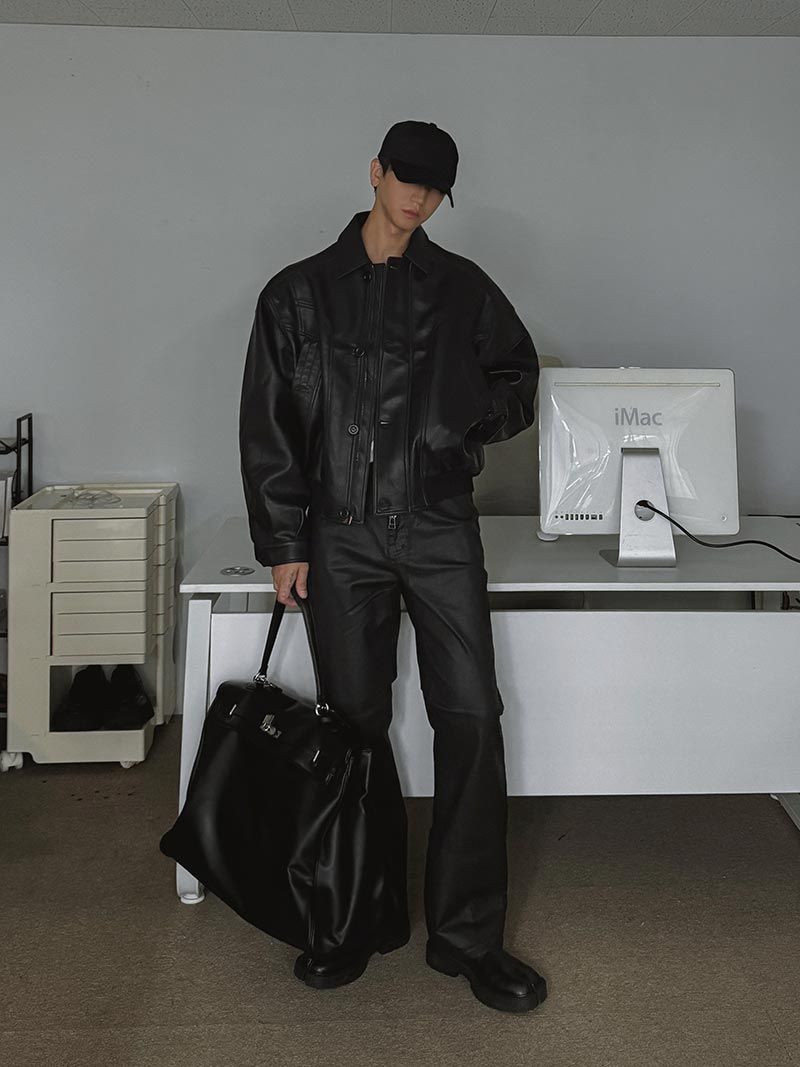 ASCLO Superior Leather Jacket (3color)