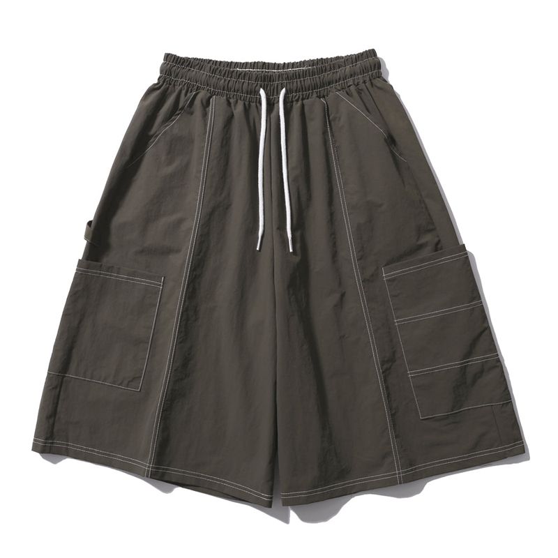 SEARCH410(サーチ410)の「CARPENTER STITCH CAPRI PANTS BROWN(Pants)」