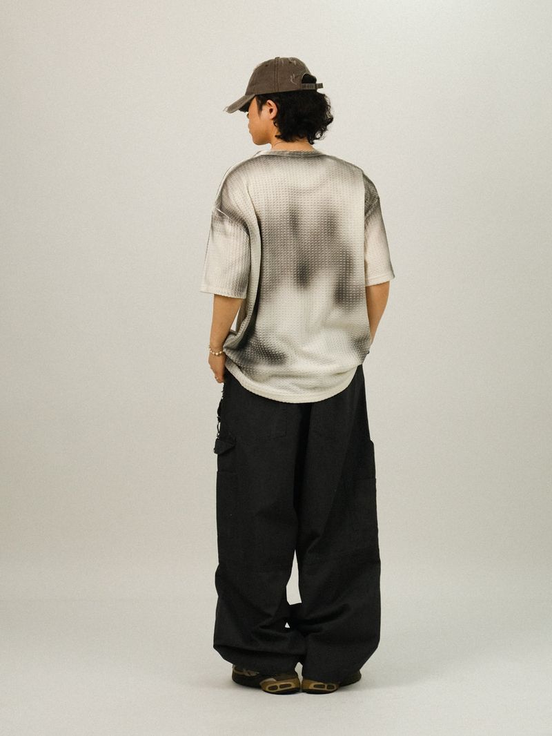 EN Rip-stop Carpenter Banding Parachute Pants