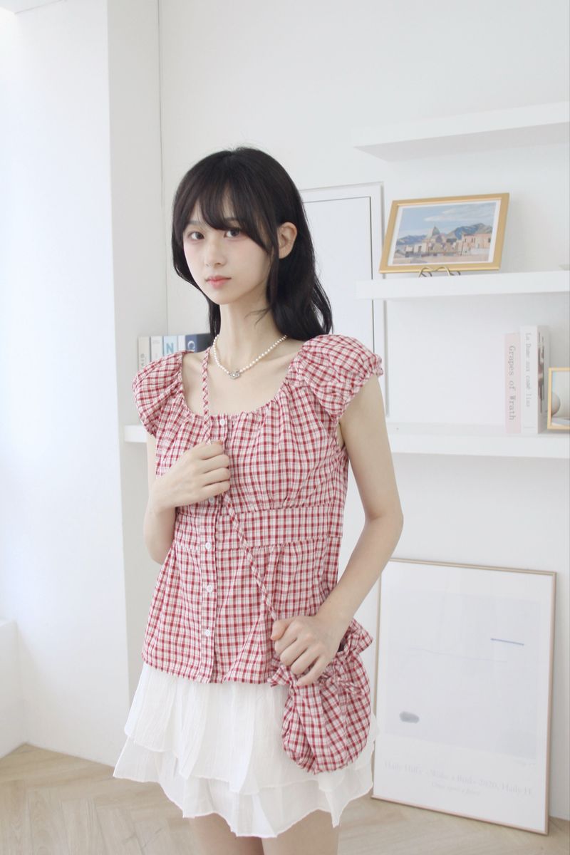 frill cancan mini skirt