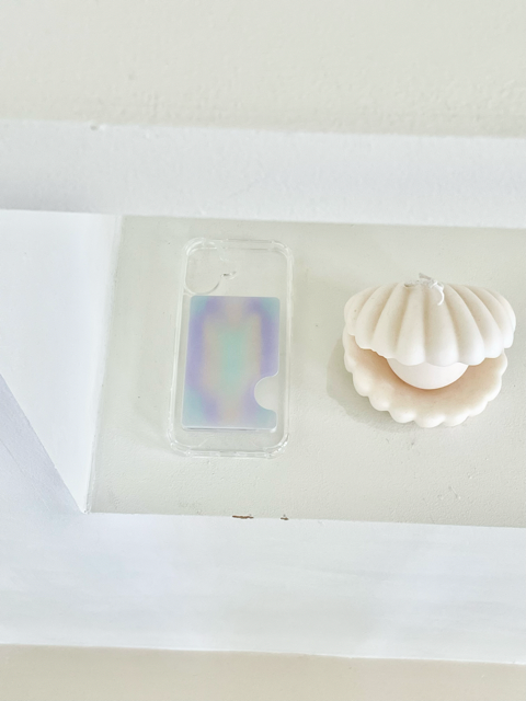 [purple rainbow gradation magsafe cardslot]