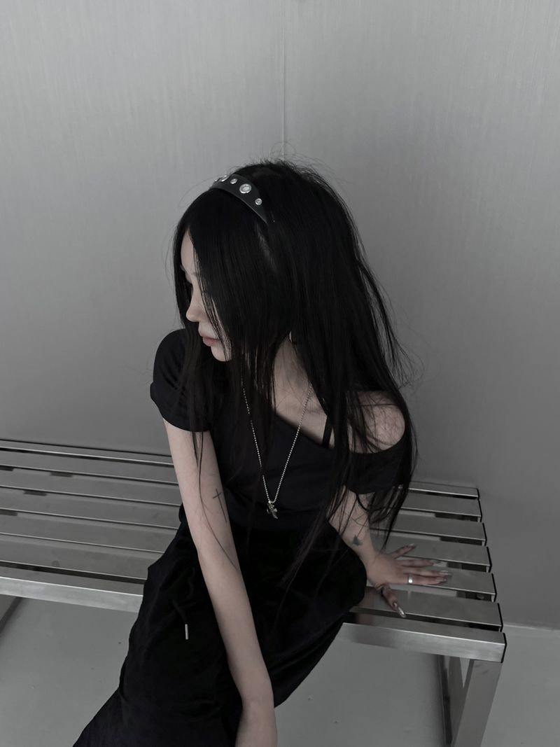 eyelet headband (2color)