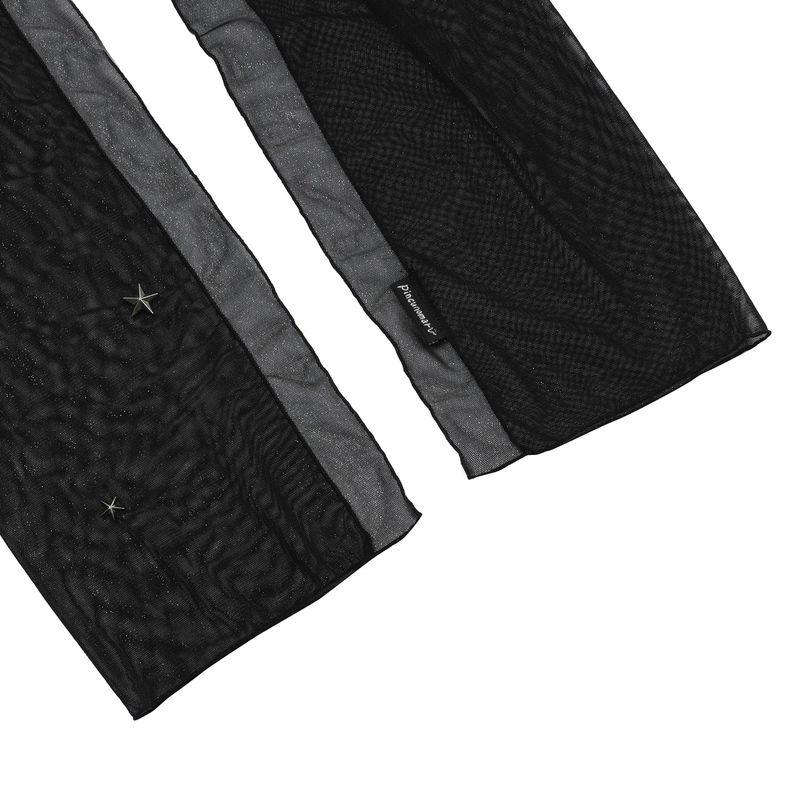Twinkle star scarf (black)