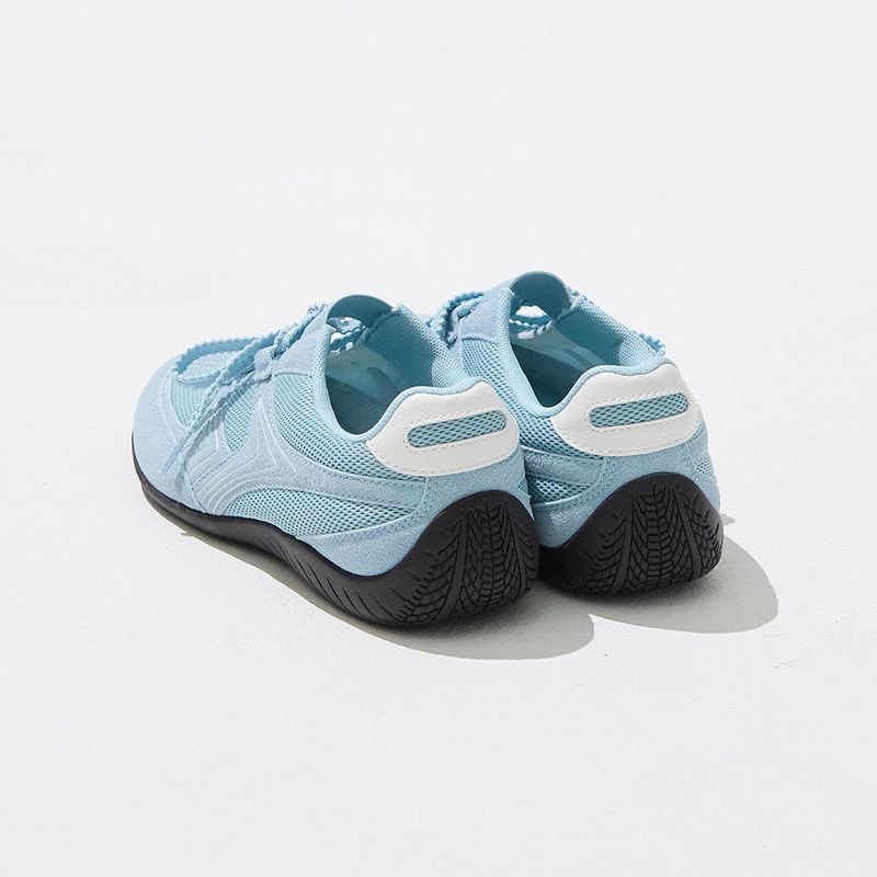 Nudge Lace Up Sneakers - Blue