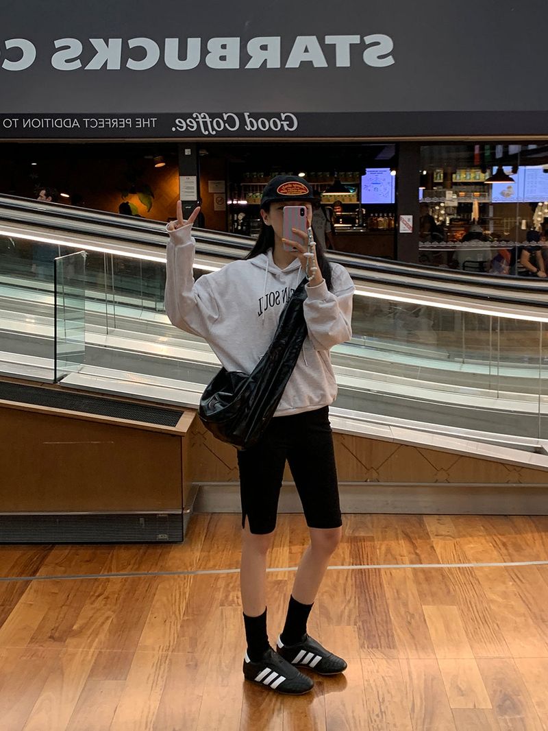 [MADE] Airport slit biker pants