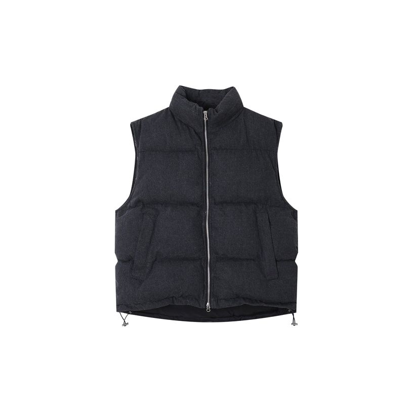 Denim Padded Vest (2 colors)