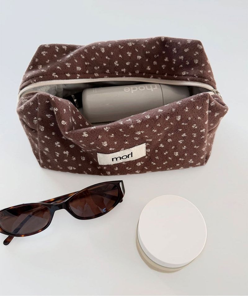 Bread pouch (Flower/Brown)