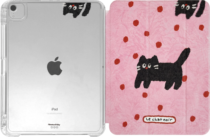 Fluffy Kitten iPad Cover Case