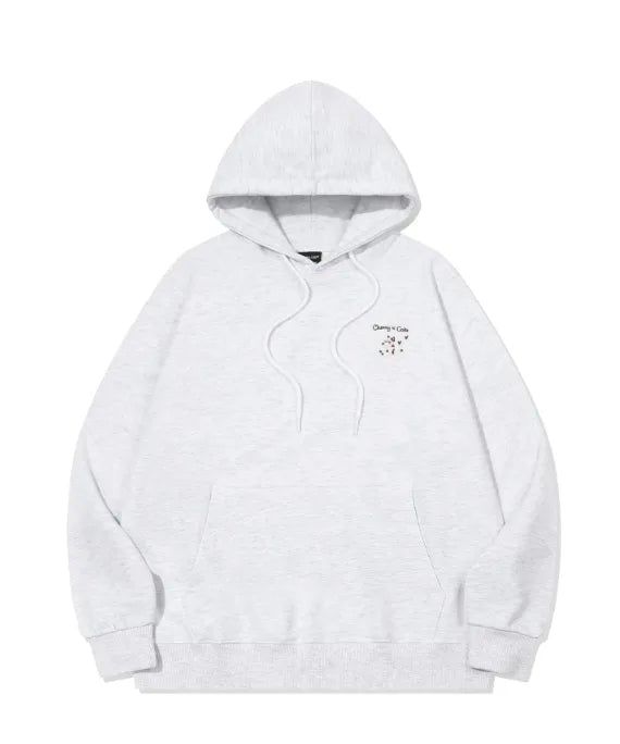 26FW★ Cherry Cake Embroidered Hoodie