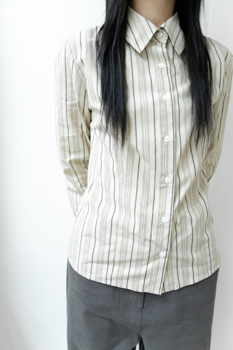 autumn stripe shirts(3colors)