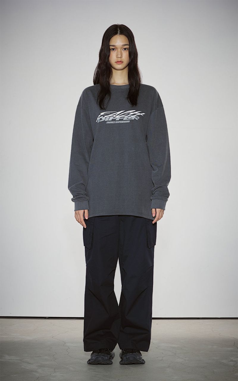 GRAFFITI LONG SLEEVE_GRAY