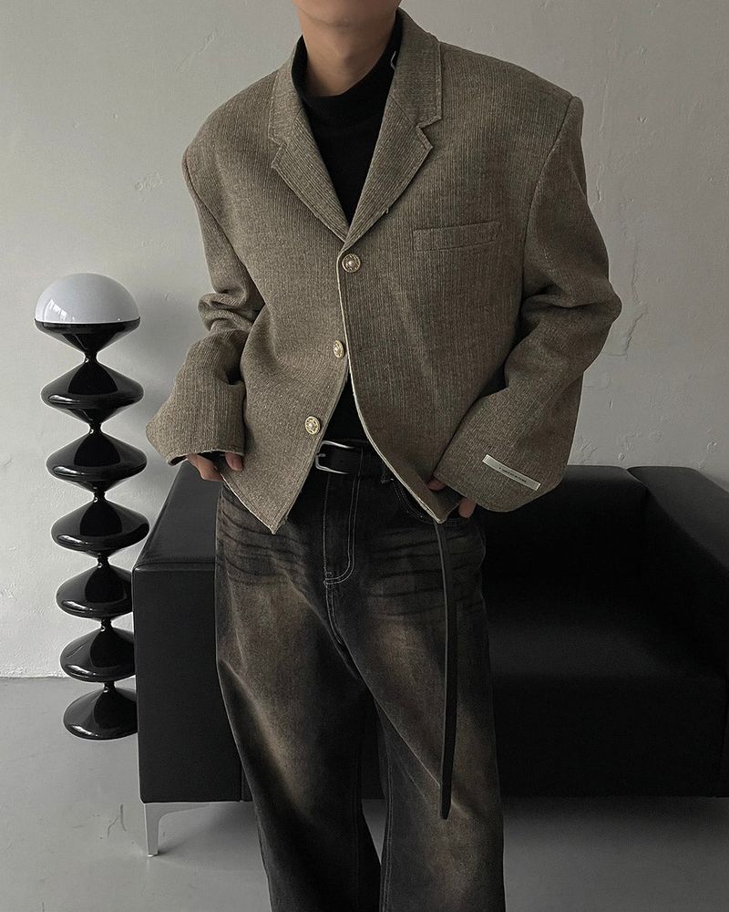 COZINESS（コジネス）の「YM Shelby Crop Jacket (2 colors)（Jackets/Outerwear）」