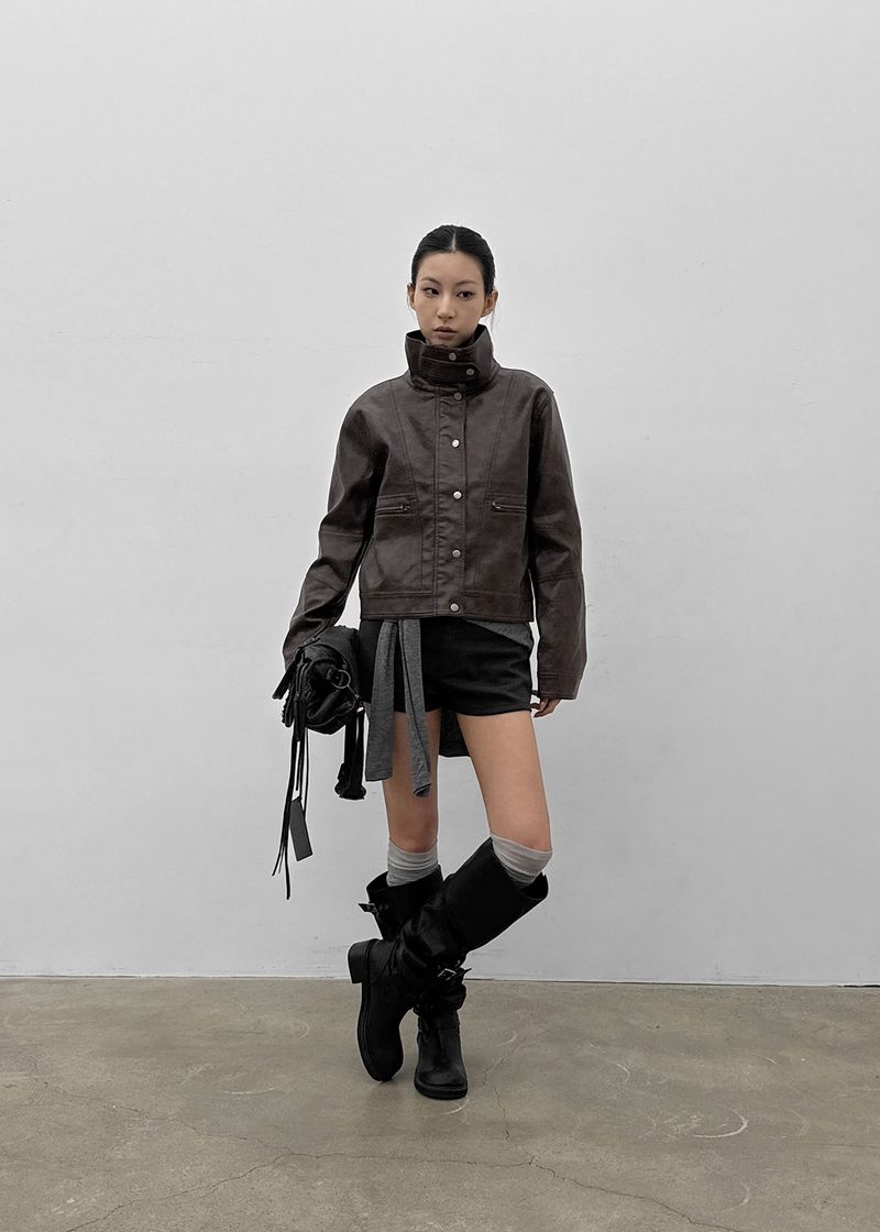 [MADE] Dane Leather Jacket