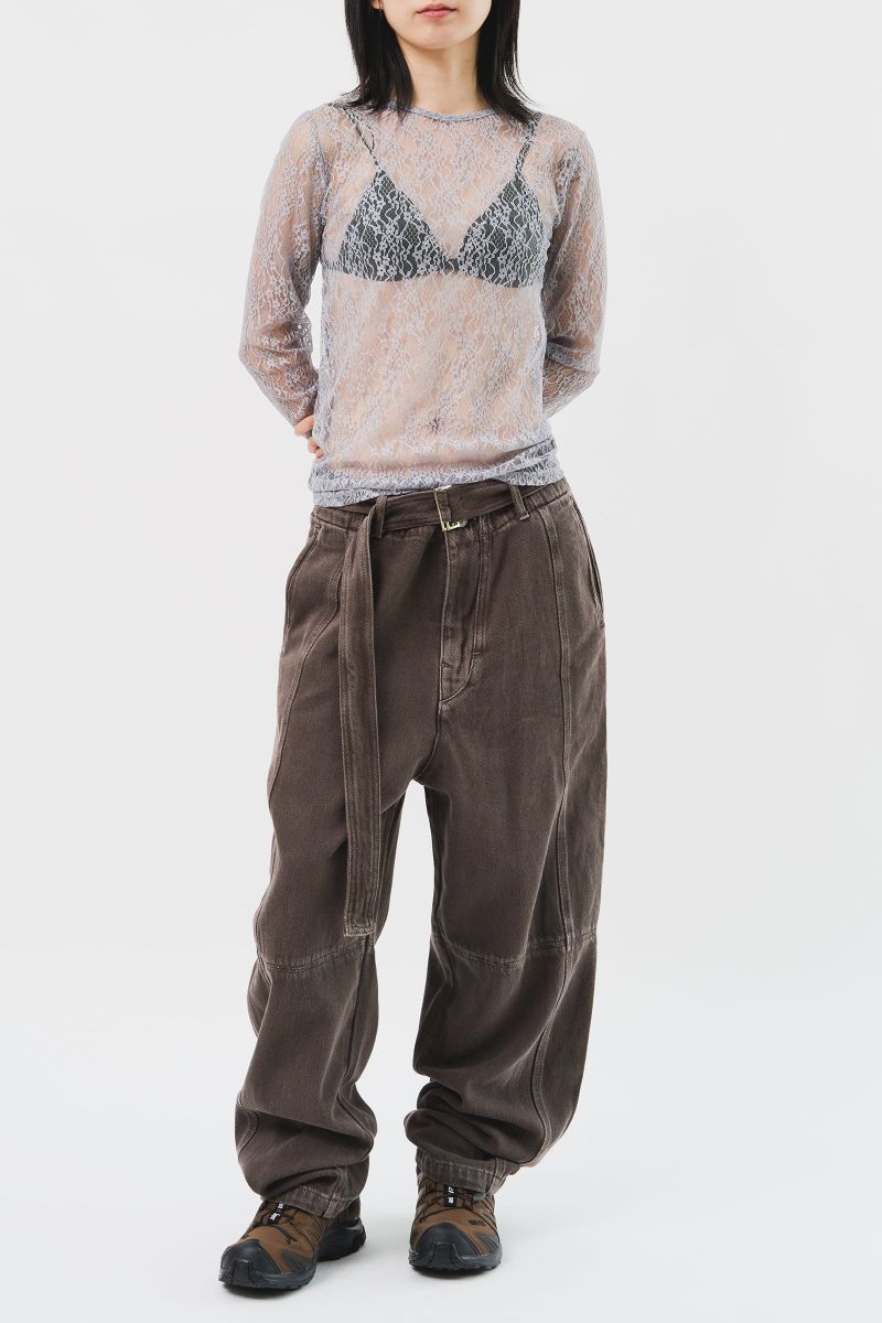 (W) Shell Lace Top (2color)