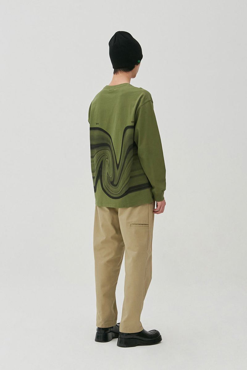Clone L/S Tee_Khaki