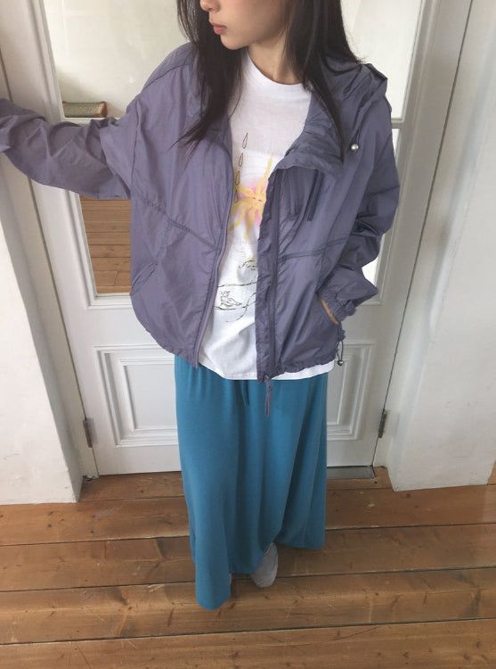 Sou Wind Rain Hood Windbreaker Jumper