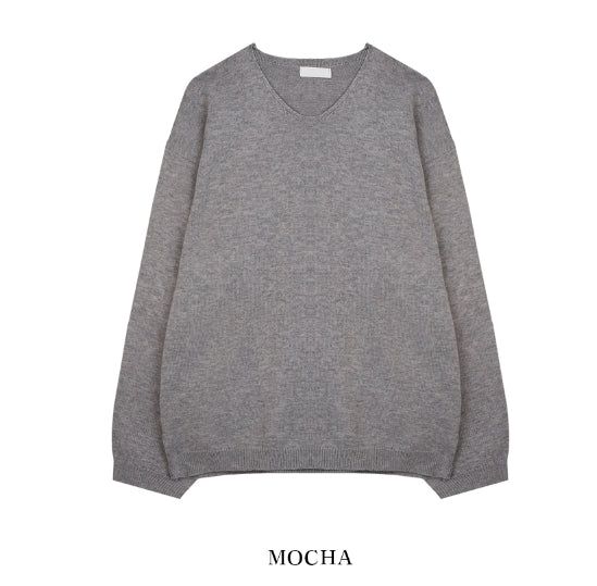 Modi loose fit v-neck knit