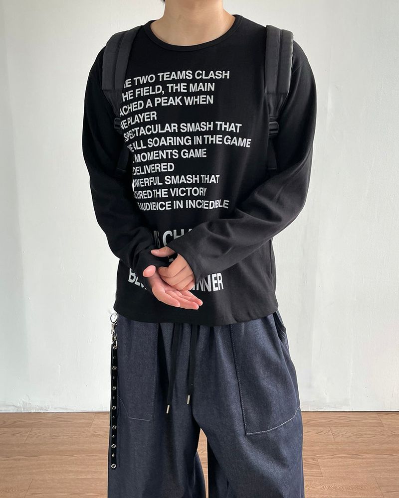 Hit Printing Long Sleeve