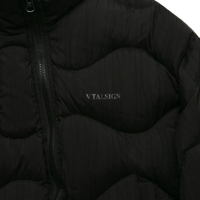 [LINE] Quilting Down Short Puffer Jacket
