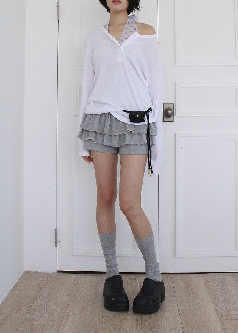 FRILL SKIRT SHORTS