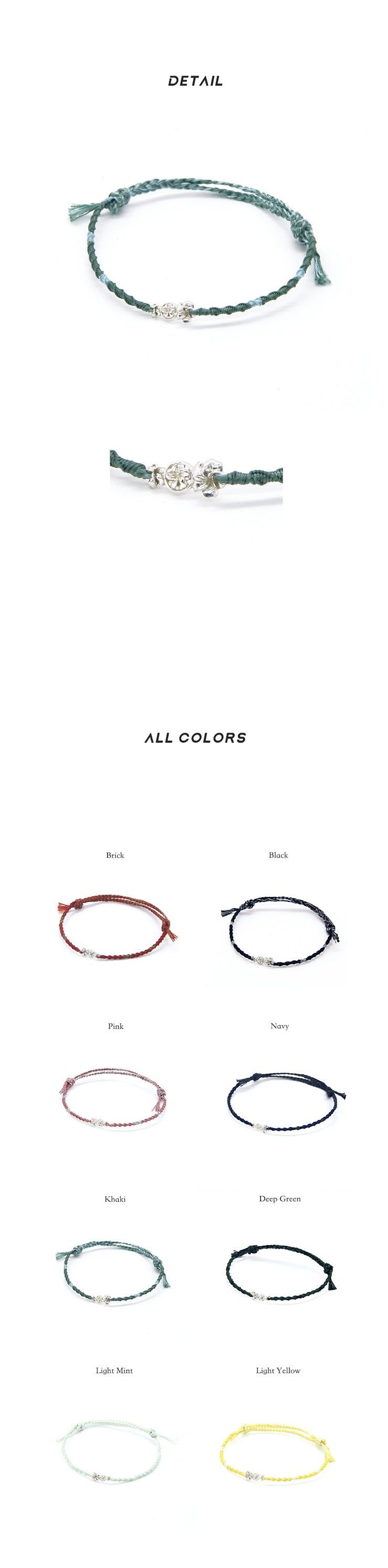 [DAY6] Wave handmade wish Bracelet (8color)