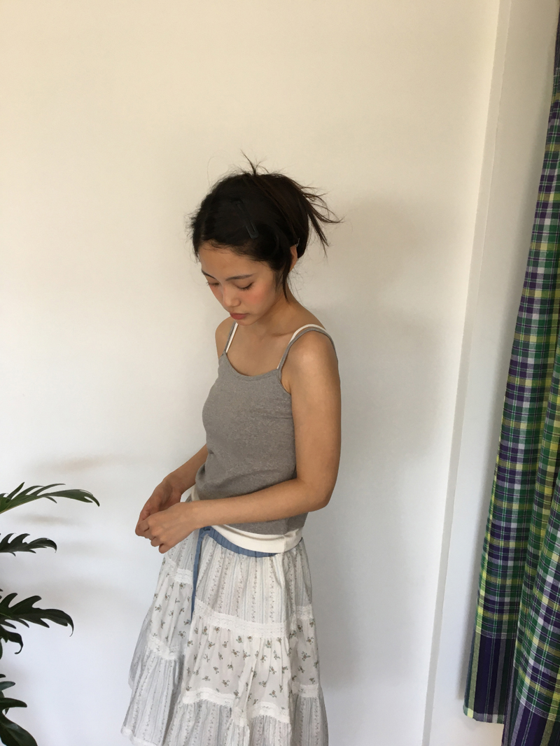 Double layered sleeveless top(3color) 