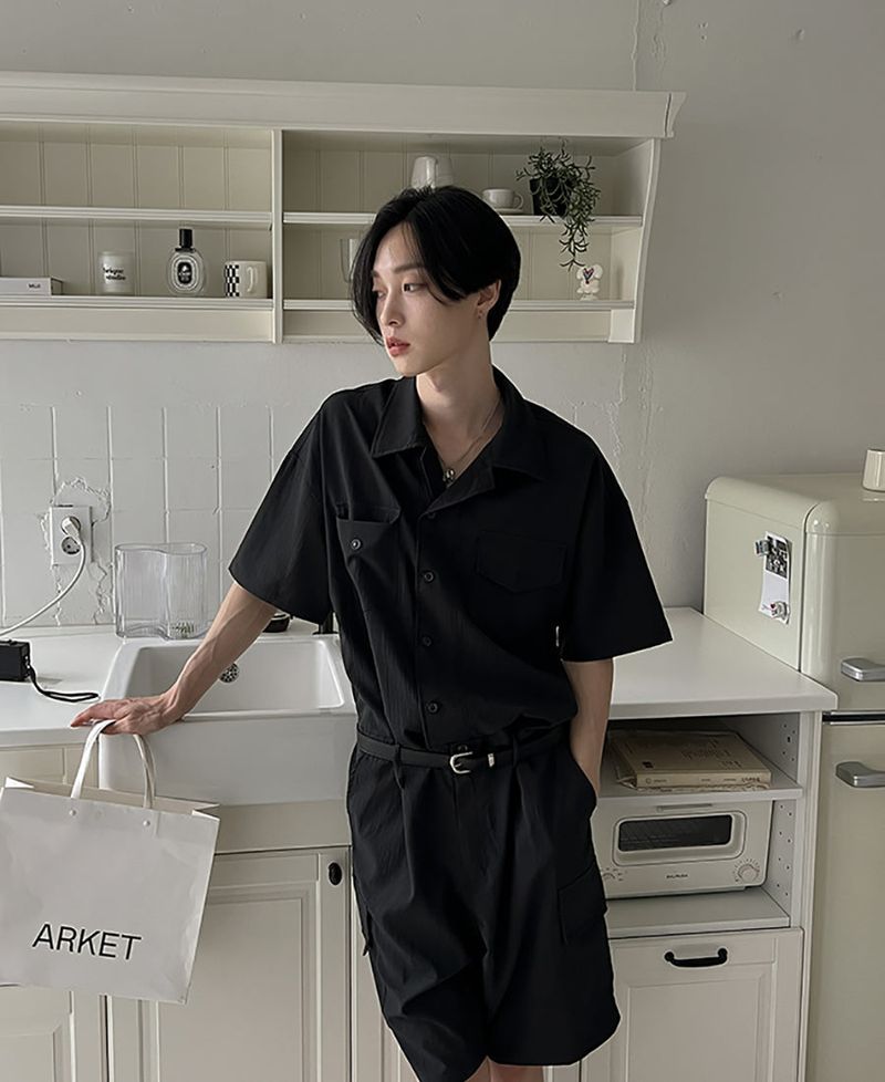 [ベルトあり] Jamie Jumpsuit (2 color)