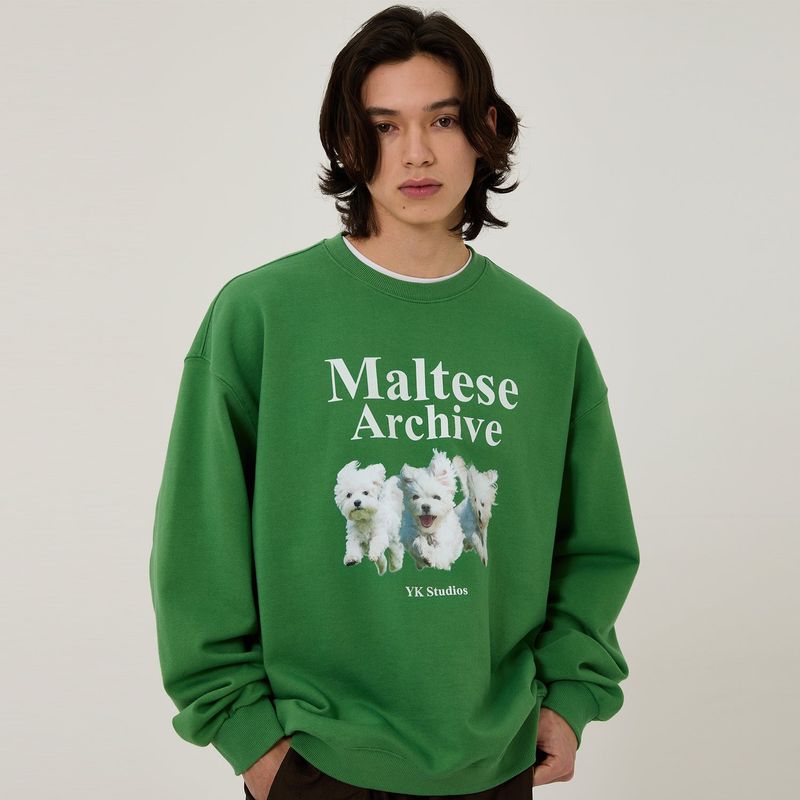 WaiKei(ワイケイ)の「Maltese archive sweatshirts(Tops)」