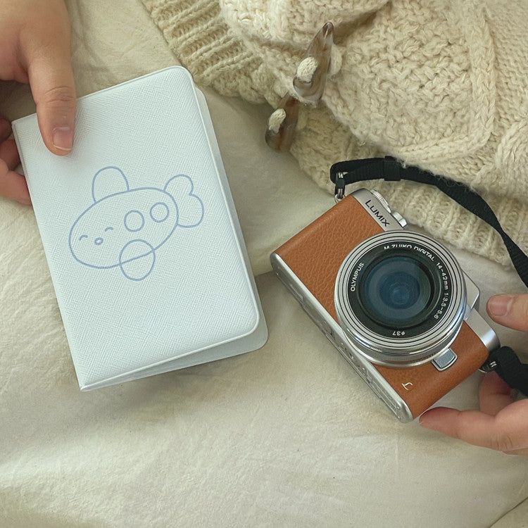 Upcycled passport cover - Airplane