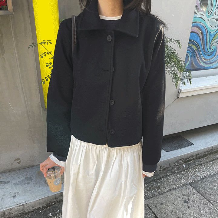 Mot Collar Short Jacket 4C