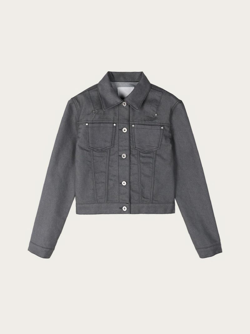 (W) Steel Denim Jacket
