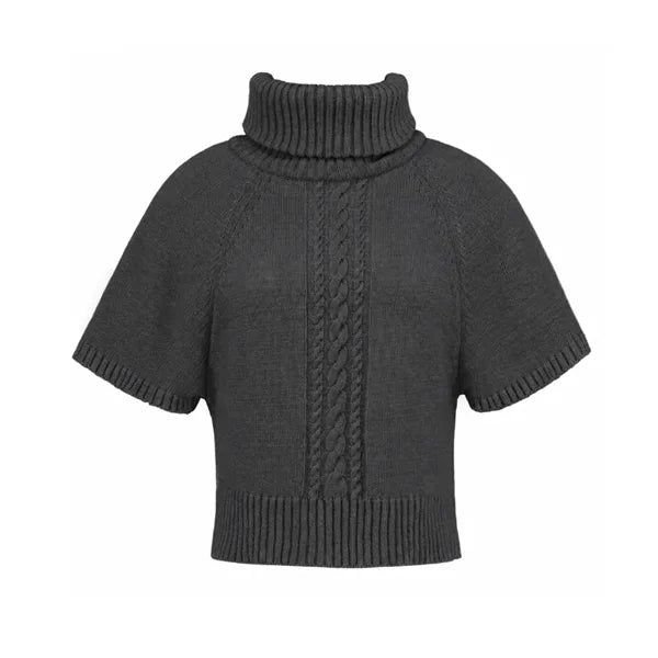 Forusring（フォーラスリング）の「キャラメル ニット ハーフップ [CHARCOAL]（トップス）」