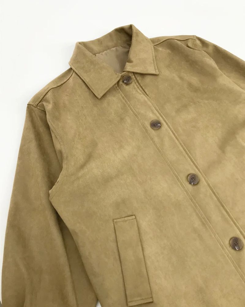 Saco Suede Half Coat (2color)