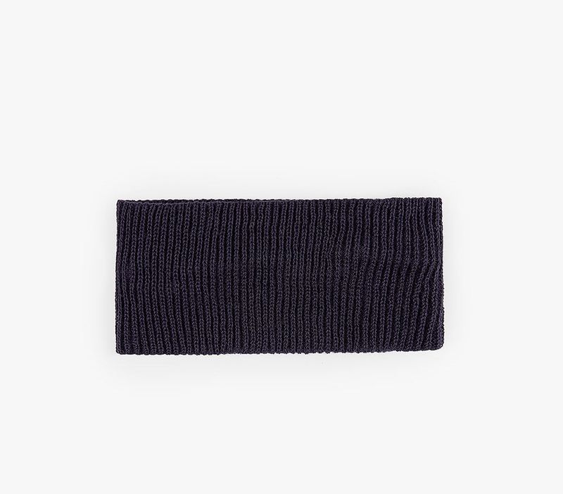 Basic knit ribbed hair band