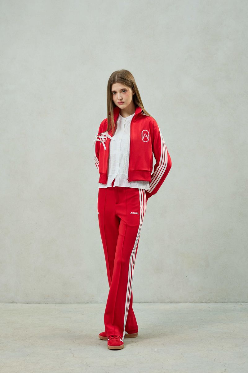 JOEL JERSEY TRACK TOP / RED