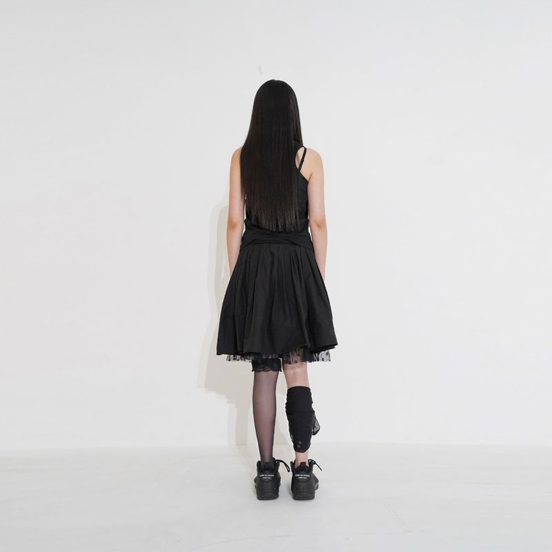 Double midi sha skirt 001