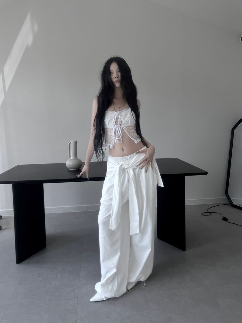 URBAN UNIQUE（アーバンユニーク）の「strap string pants (3color)（Pants）」
