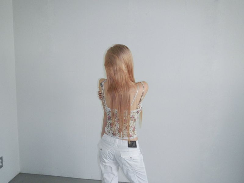 vivid flower bustier (2 color) 