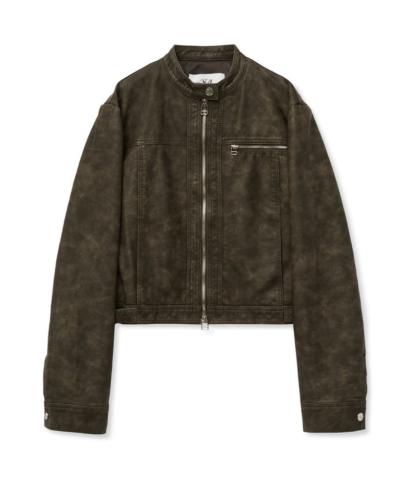 MIDNIGHT MOVE（ミッドナイトムーブ）の「ws leather jacket (brown)（Jackets/Outerwear）」