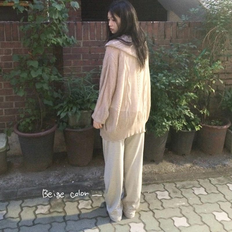 Stripe Slim Pants (3c)
