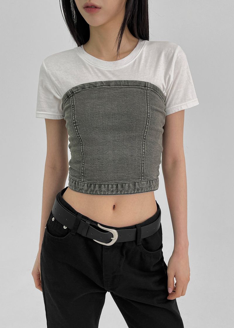 [MADE] DEARBORN SPAN DENIM TOP