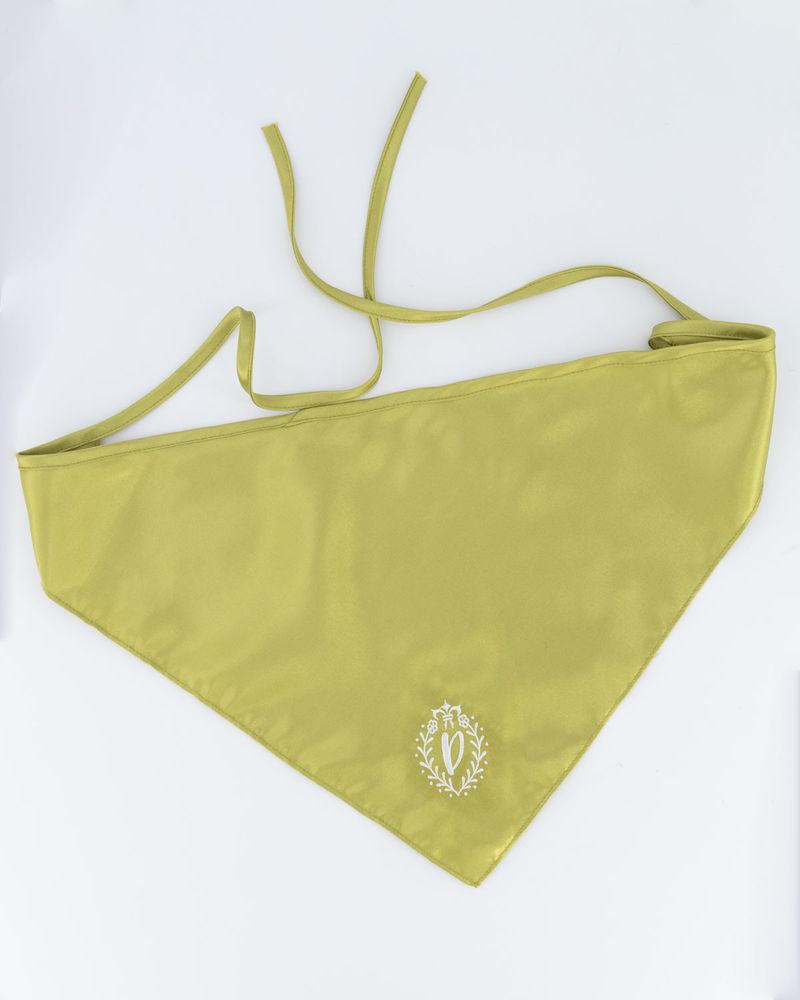 【MADE】Doyoubi Dimanche crown kerchief[Olive green]
