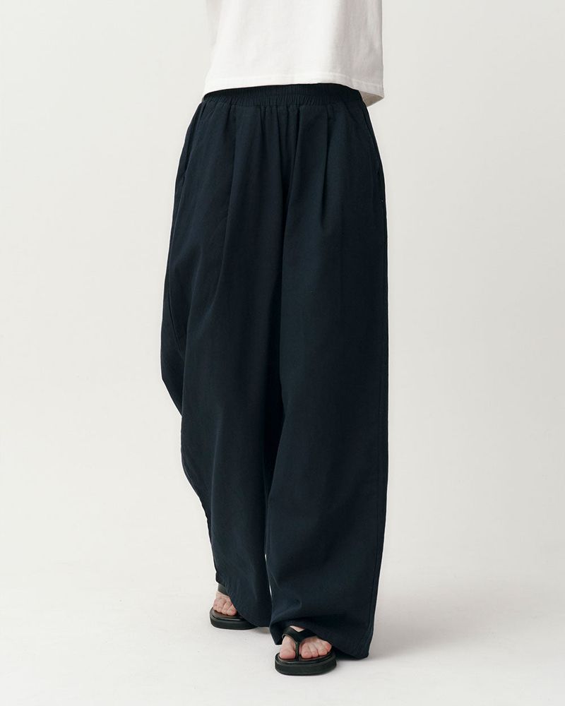 [MADE] WAVES, COTTON PINTACK PANTS