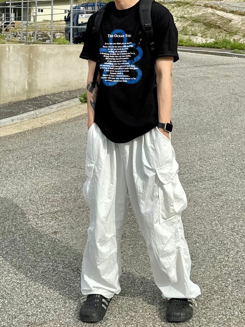 Clover lettering short sleeve T 4C