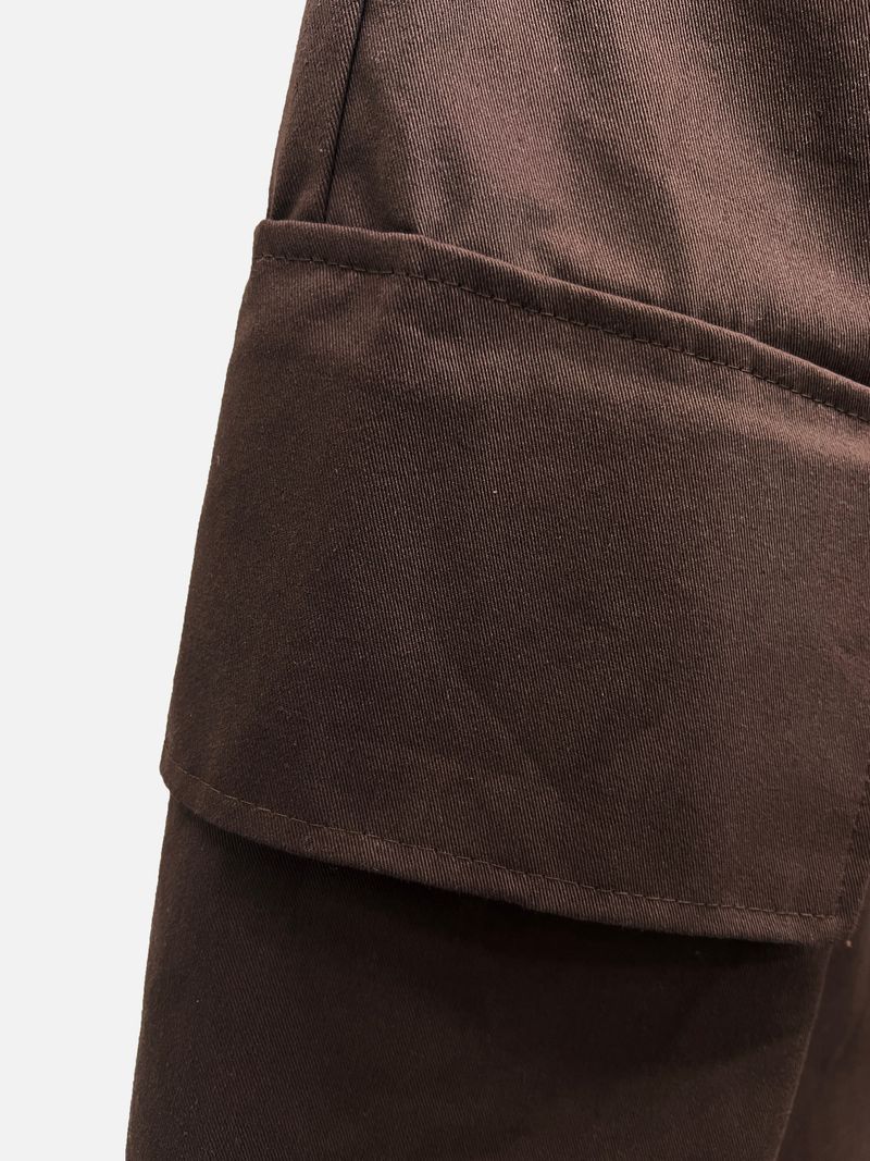 Leak Cotton Big Cargo Pants 3C