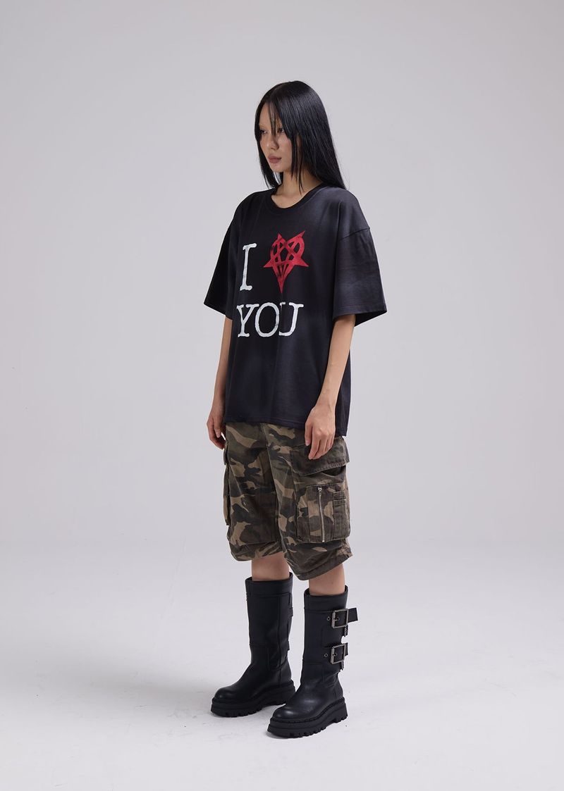 I YOU T-SHIRT (BLACK)