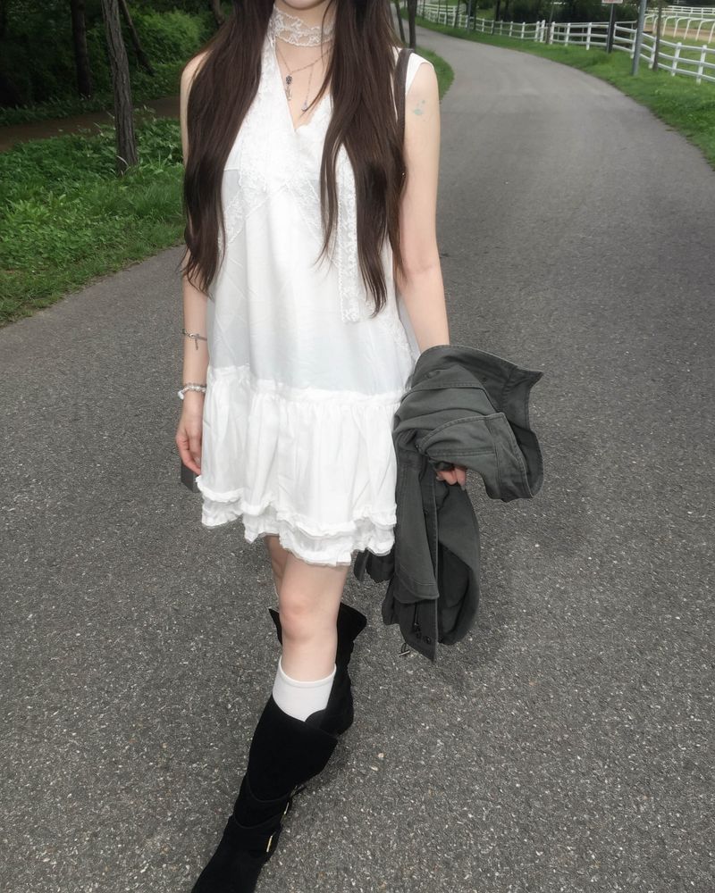 Lace frill OPS